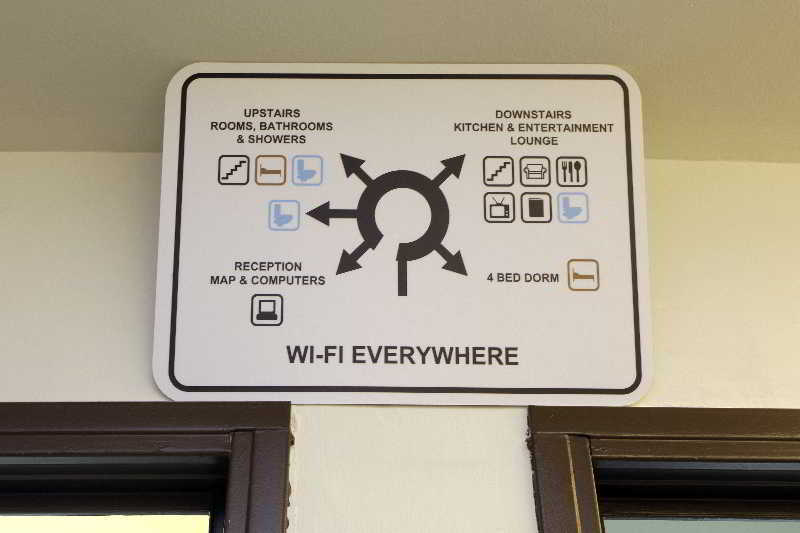 Gracia City Hostel Barcelona Exterior photo Wi-Fi sign in a hotel